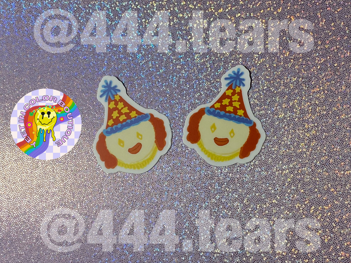Clown sticker
