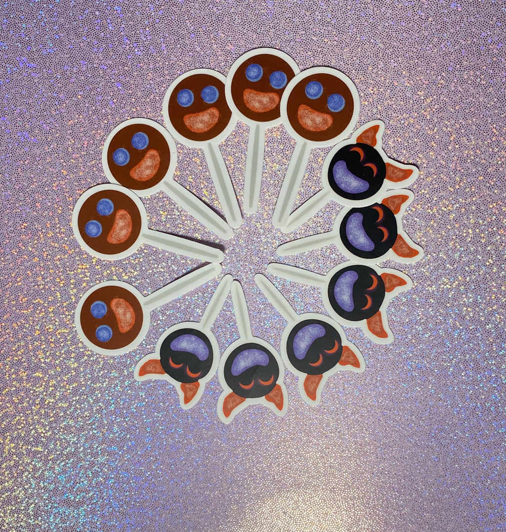 Choco paleta sticker