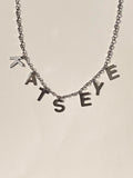 Kats eye kpop charm necklace